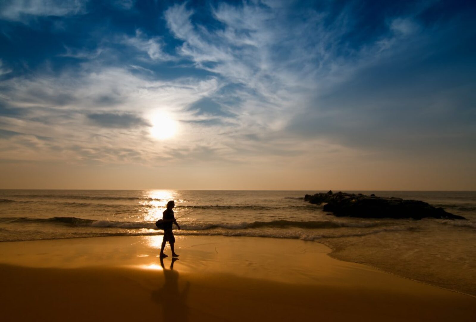 Beach sunset